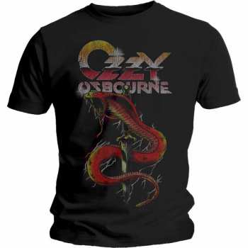 Merch Ozzy Osbourne: Tričko Vintage Snake  S