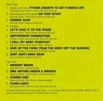 2CD P-Funk All Stars: Live At The Beverly Theater In Hollywood