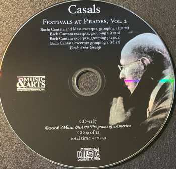 12CD/Box Set Pablo Casals: Casals Festivals At Prades, Vol. 2 