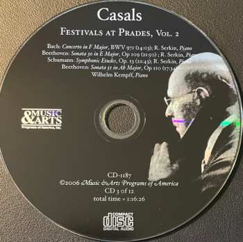 12CD/Box Set Pablo Casals: Casals Festivals At Prades, Vol. 2 