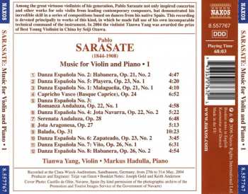 CD Pablo De Sarasate: Spanish Dances • Serenata Andaluza • Balada