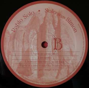 LP Pablo Solo: Solo Sings Simon