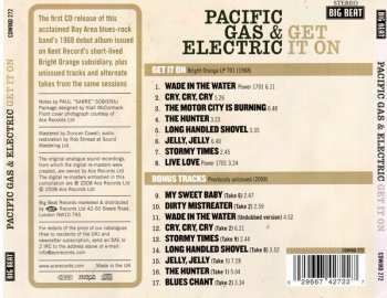 CD Pacific Gas & Electric: Get It On - The Kent Records Sessions