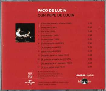 CD Paco De Lucía: Paco De Lucía Con Pepe De Lucía.