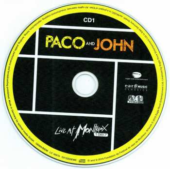 2CD Paco De Lucía: Live At Montreux 1987 DIGI