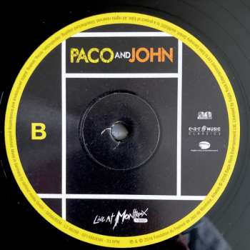 2LP Paco De Lucía: Live At Montreux 1987