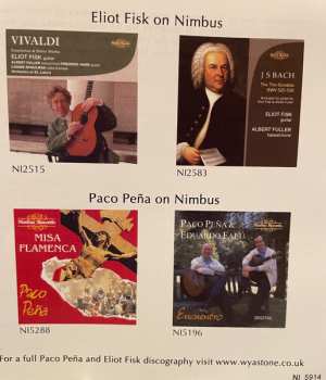 CD Paco Peña & Eliot Fisk: In Duo Recital