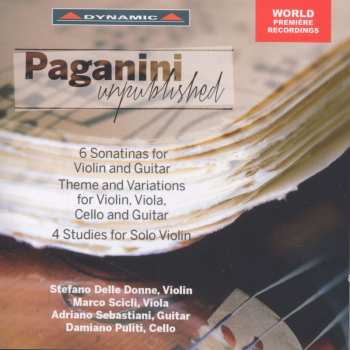 Album Paganini / Donne / Scicli / Sebastiani / Puliti: Paganini Unpublished