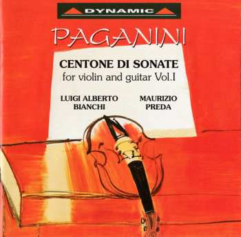 3CD/Box Set Niccolò Paganini: Centone Di Sonate For Violin And Guitar - Complete Edition