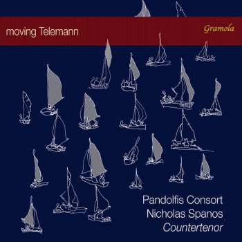 Album Nicholas Spanos: Moving Telemann