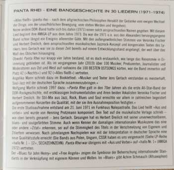 2CD Panta Rhei: Hier Wie Nebenan - Anthologie