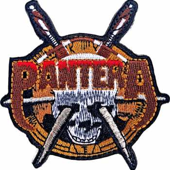 Merch Pantera: Nášivka Skull Knives