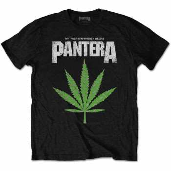 Merch Pantera: Tričko Whiskey 'n Weed 