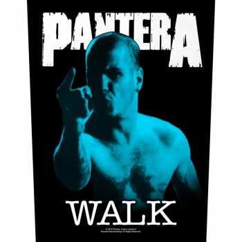 Merch Pantera: Nášivka na chrbát Walk 