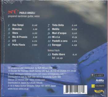 CD Paolo Angeli: S'Û