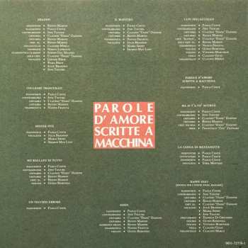 LP Paolo Conte: Parole D'Amore Scritte A Macchina