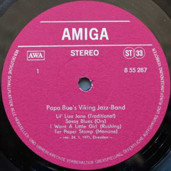 LP Papa Bue's Viking Jazz Band: Live In Dresden