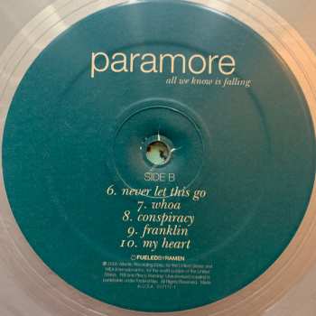 LP Paramore: All We Know Is Falling CLR