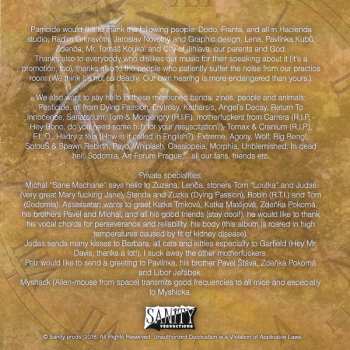 CD Parricide: Incidents In The Extinct Spot / The Threnody For The Tortured