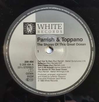 LP Parrish & Toppano: The Shores Of This Great Ocean