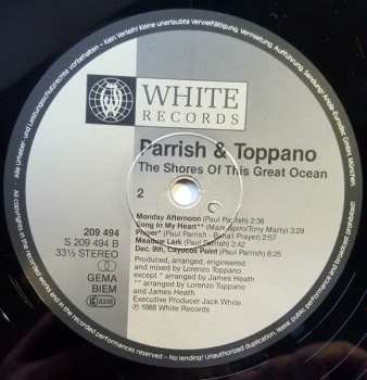 LP Parrish & Toppano: The Shores Of This Great Ocean