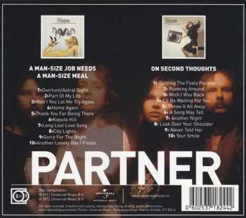 2CD Partner: A Man-Size Job Requires A Man-Size Meal / On Second Thoughts