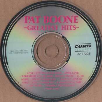 CD Pat Boone: Greatest Hits