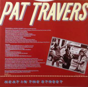 LP Pat Travers Band: Heat In The Street