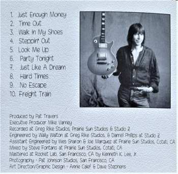 CD Pat Travers:  Halfway To Somewhere