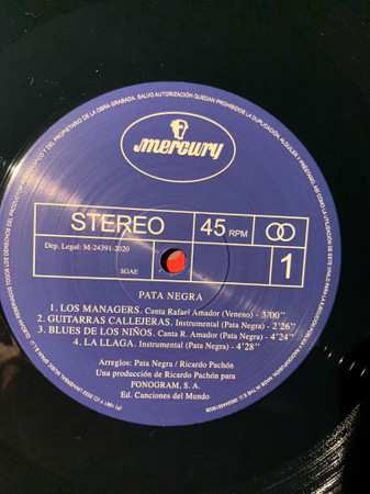 LP Pata Negra: Pata Negra 
