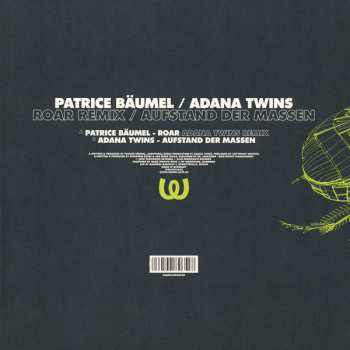 LP Patrice Bäumel: Roar Remix / Aufstand Der Massen