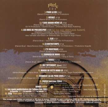 2CD Patrick Bruel: Puzzle