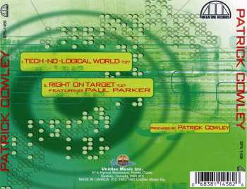 CD Patrick Cowley: Tech-No-Logical World / Right On Target