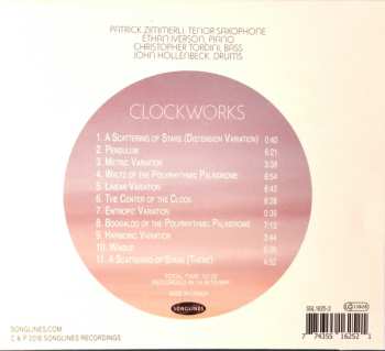 CD Patrick Zimmerli Quartet: Clockworks