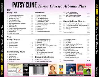 2CD Patsy Cline: Three Classic Albums Plus