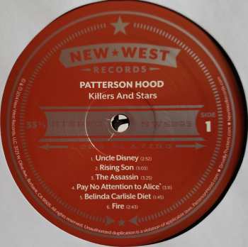 LP Patterson Hood: Killers and Stars LTD