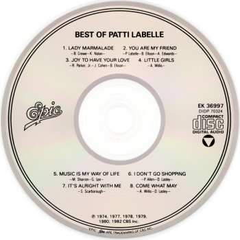 CD Patti LaBelle: Best Of Patti LaBelle
