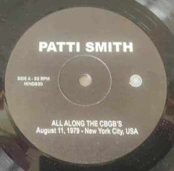 LP Patti Smith: All Along The CBGB's, August 11, 1979 - New York City, USA LTD