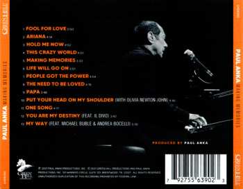 CD Paul Anka: Making Memories