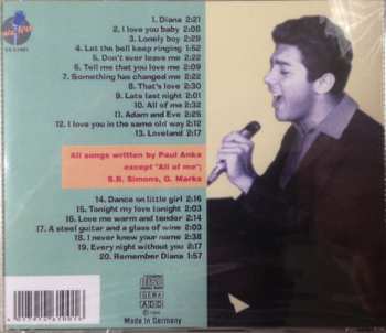 CD Paul Anka: Remember Diana