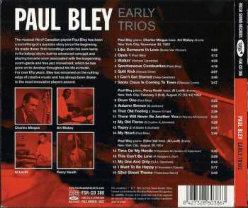 CD Paul Bley: Early Trios