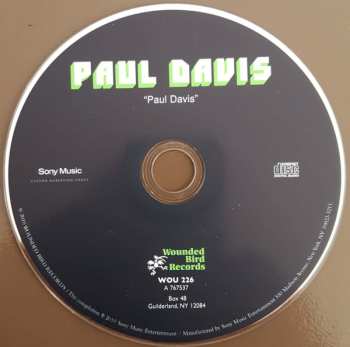 CD Paul Davis: Paul Davis