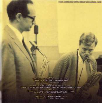 4CD/Box Set Paul Desmond: The Complete Albums Collection 1953-1963