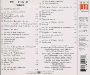 CD Paul Dessau: Songs