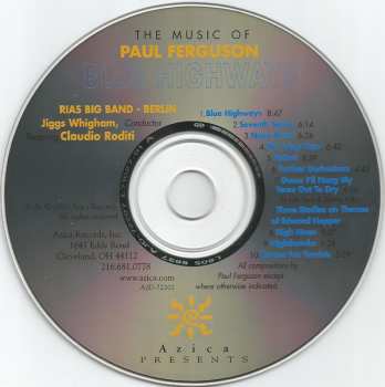 CD Claudio Roditi: Blue Highways (The Music of Paul Ferguson)