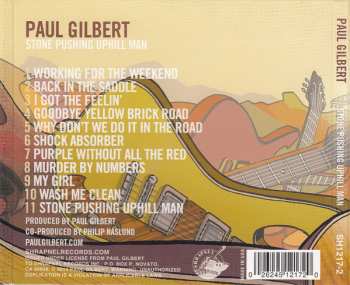 CD Paul Gilbert: Stone Pushing Uphill Man DIGI