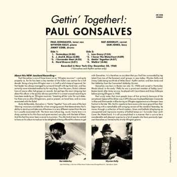 LP Paul Gonsalves: Gettin' Together LTD
