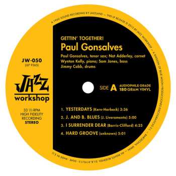 LP Paul Gonsalves: Gettin' Together LTD