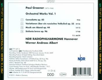 CD NDR Radiophilharmonie: Orchestral Works Vol. 1 NUM