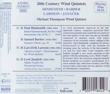 CD Paul Hindemith: 20th Century Wind Quintets